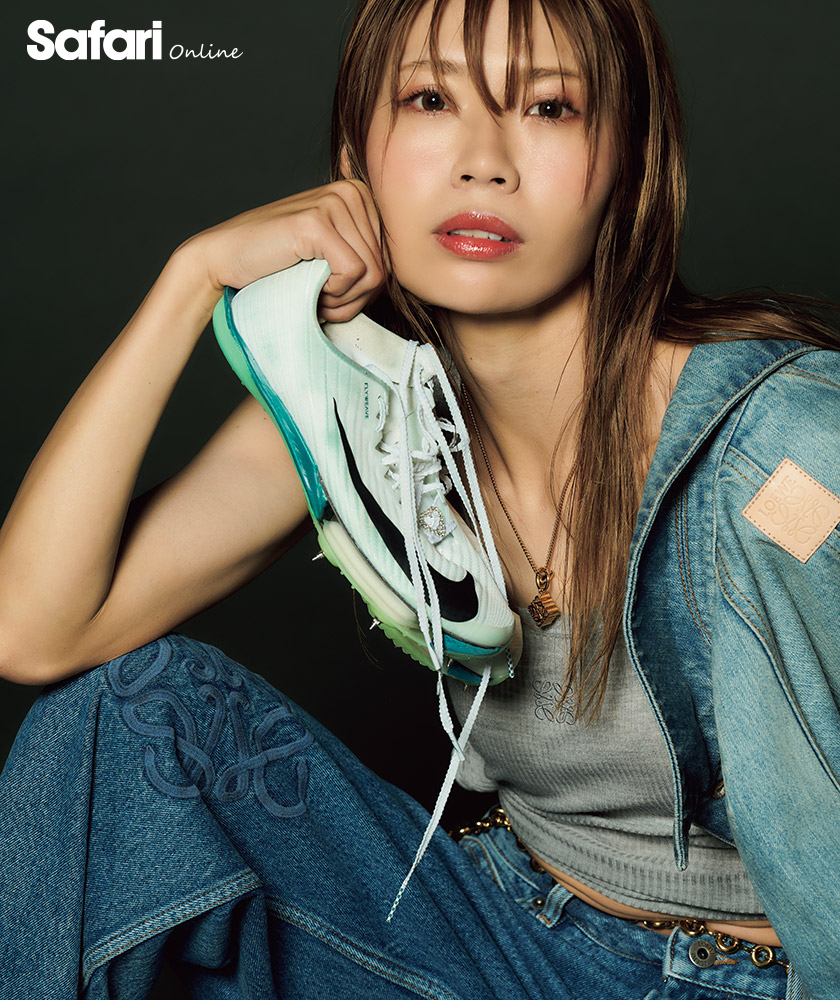 アスリートとデニム女子100mハードルの超新星【中島ひとみ】! 上品 アスリートとデニム女子100mハードルの超新星【中島ひとみ】! 上品